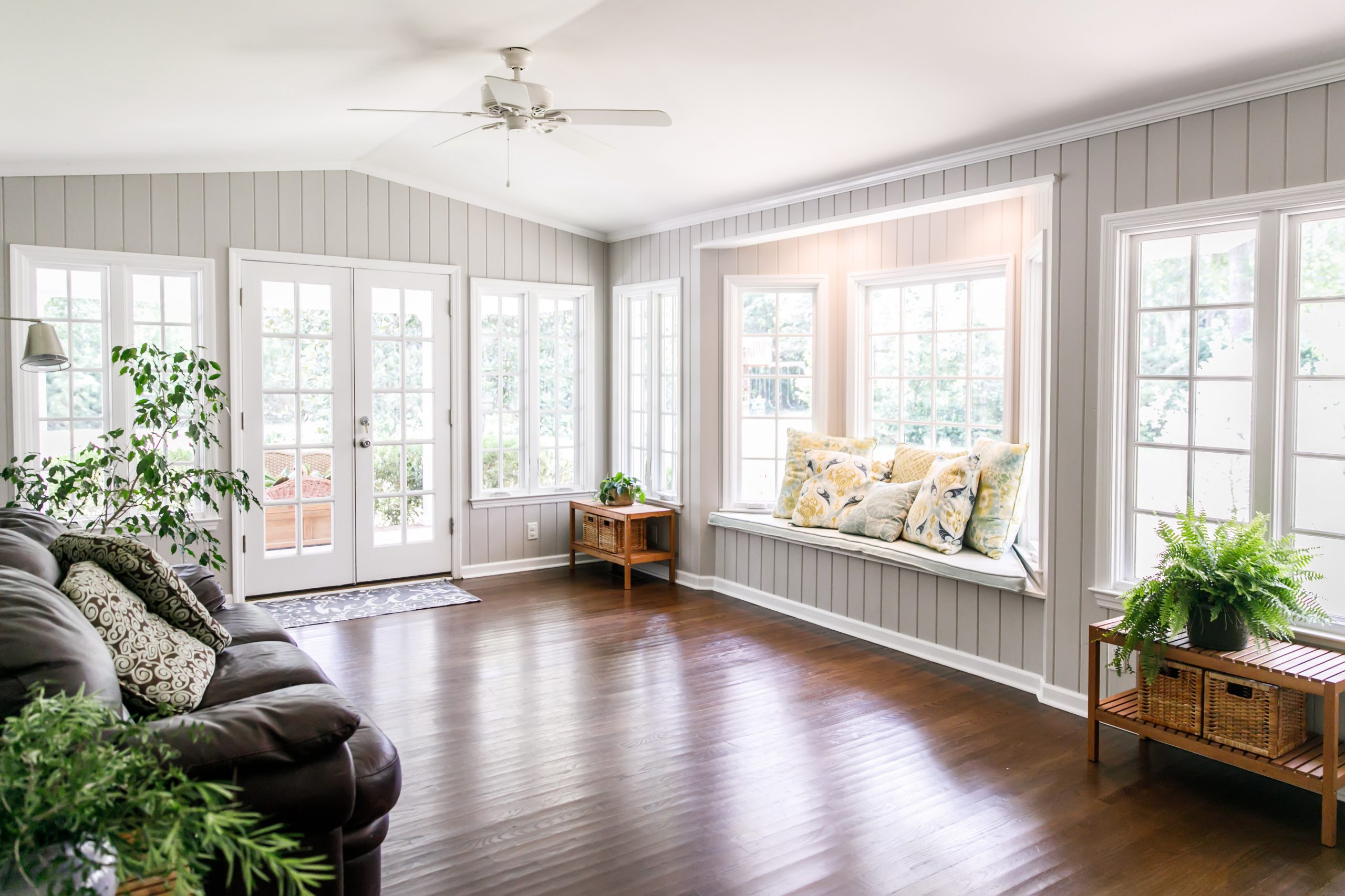 Large and open living room w windows | National Fenestration Rating Council
