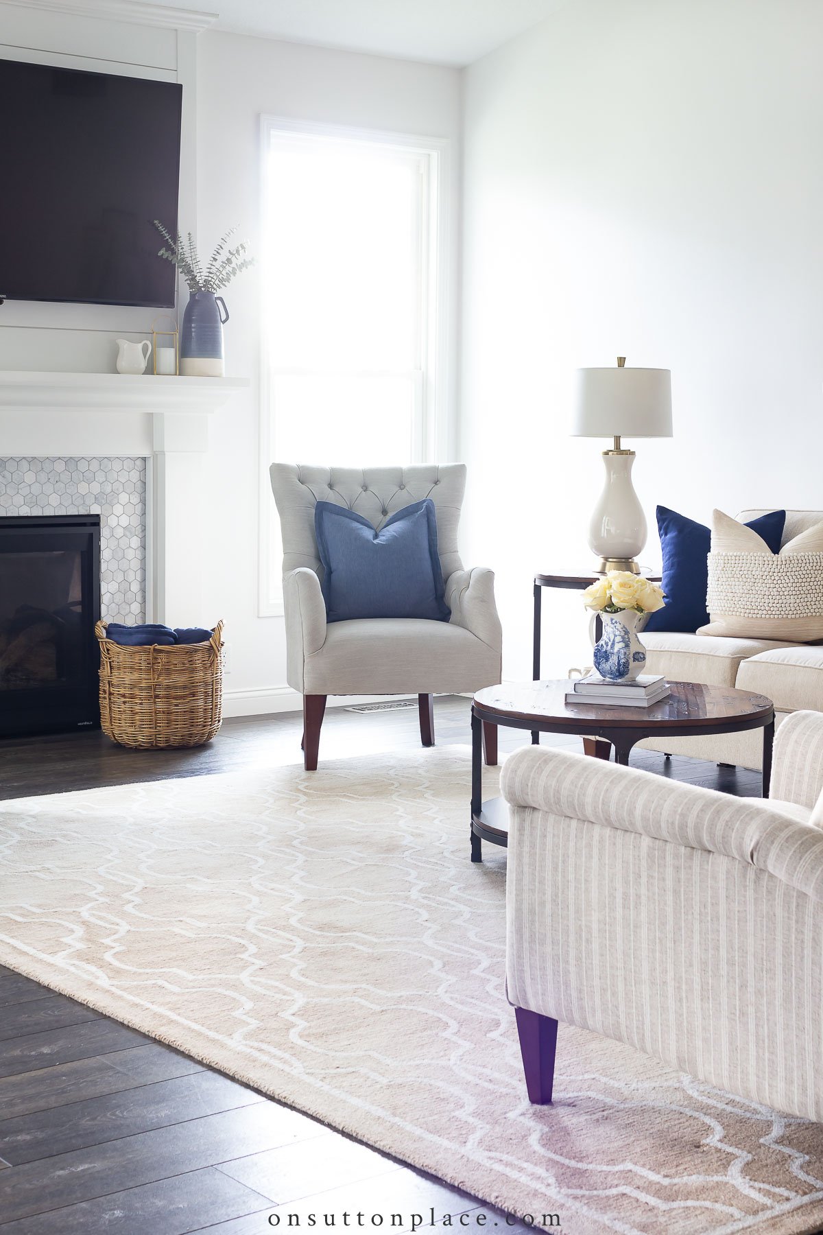 Neutral Living Room Decorating Ideas | Cabinets Matttroy