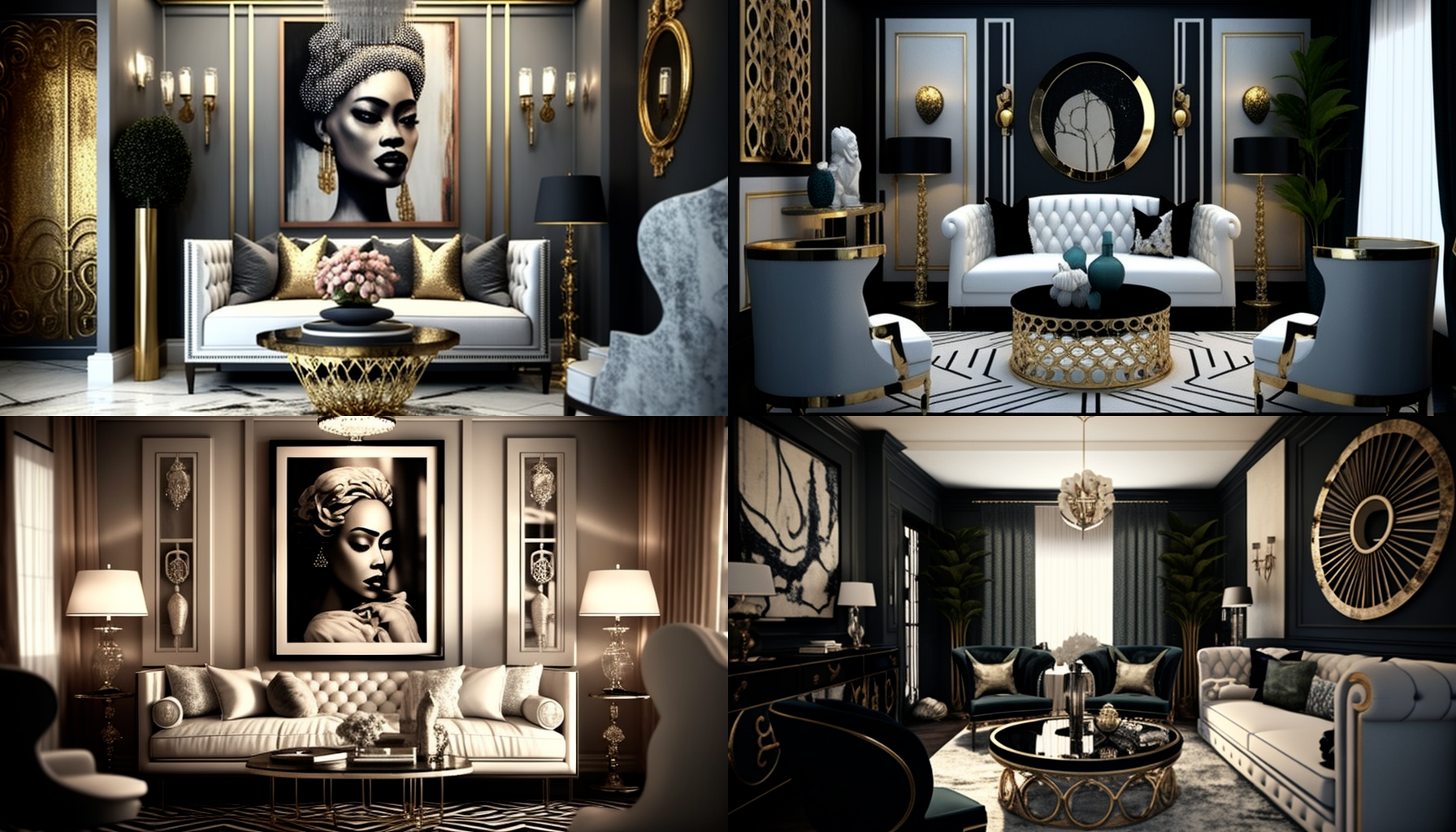 PaintRight - Get The Look: Hollywood Glam (Interior Design) Styling| Interior Projects