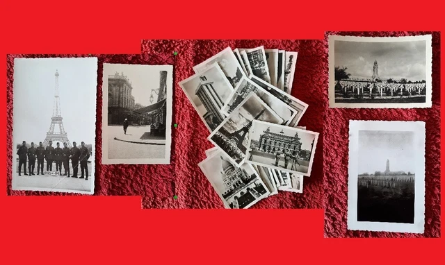 FOTO WK2 WW2 Fotos Frankreich - Soldaten In Paris 1940-41 Douaumont Verdun 048 EUR 5,00...