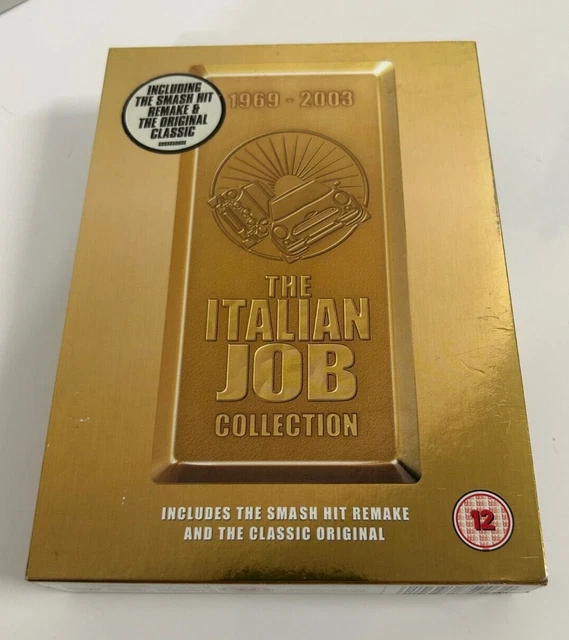 THE ITALIAN JOB Collection Box Set - 1969-2003 - Rated 12+ - Region 2 - GC £6.40 - PicClick UK