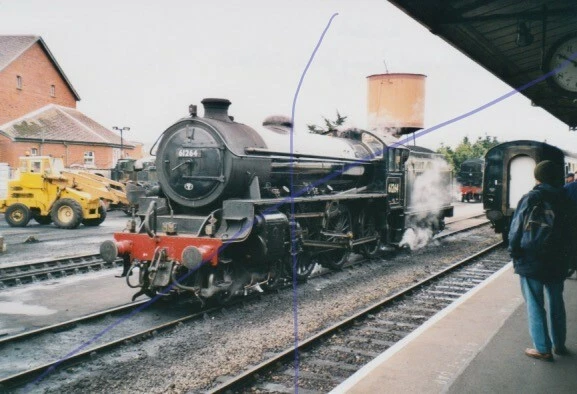 STEAM PHOTO LNER B1 Loco Photograph Of Railway Train Picture At Minehead 61264. £0.42 - PicClick UK