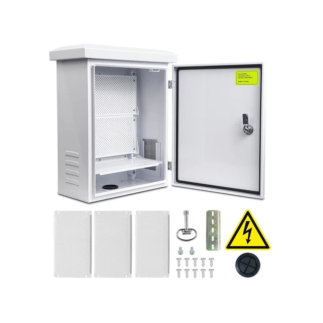 OUTDOOR ELECTRICAL BOX, Vented Metal Electrical Enclosures, Weatherproof Outd... $714.96 ...