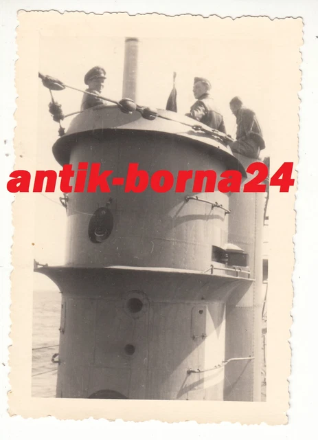 FOTO KM SOLDAT Matrose U-Boot U-733 Kommandant Kriegsmarine Schiff Uboat #142 EUR 34,50...