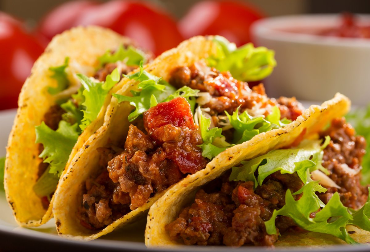 Receita De Como Fazer Tacos Mexicanos - Pilotando Fogão