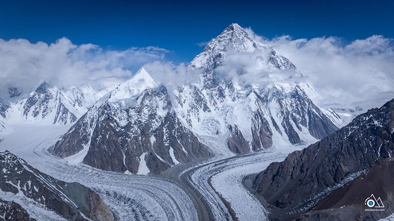K2 70, K2 Seen From A Drone Used During The K2 70 Expedition, K2 70 - Planetmountain