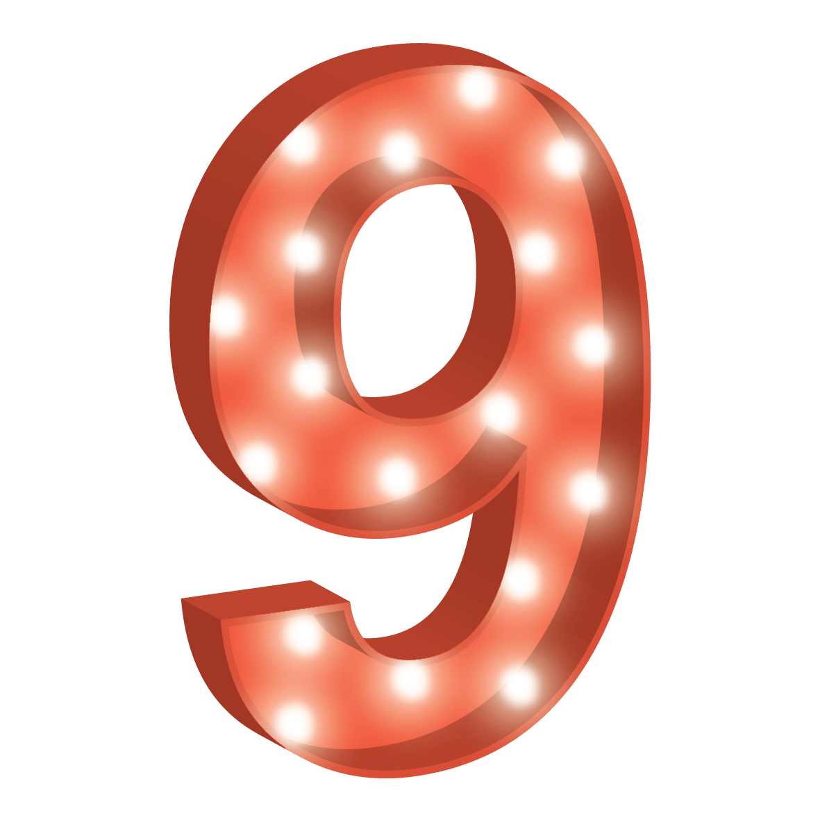 Number 9 Png