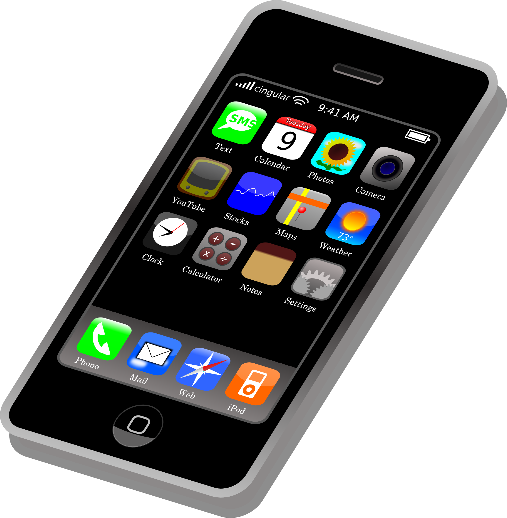 Smartphone PNG Transparent Images