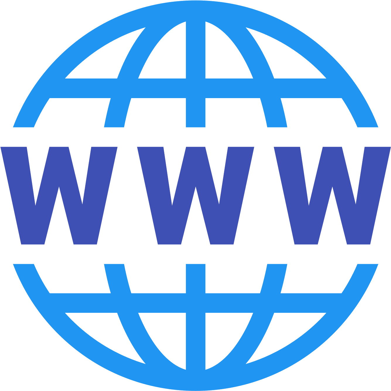 Download Website Logo Png Transparent Background Image Black - Logo Website Flat PNG Image With...