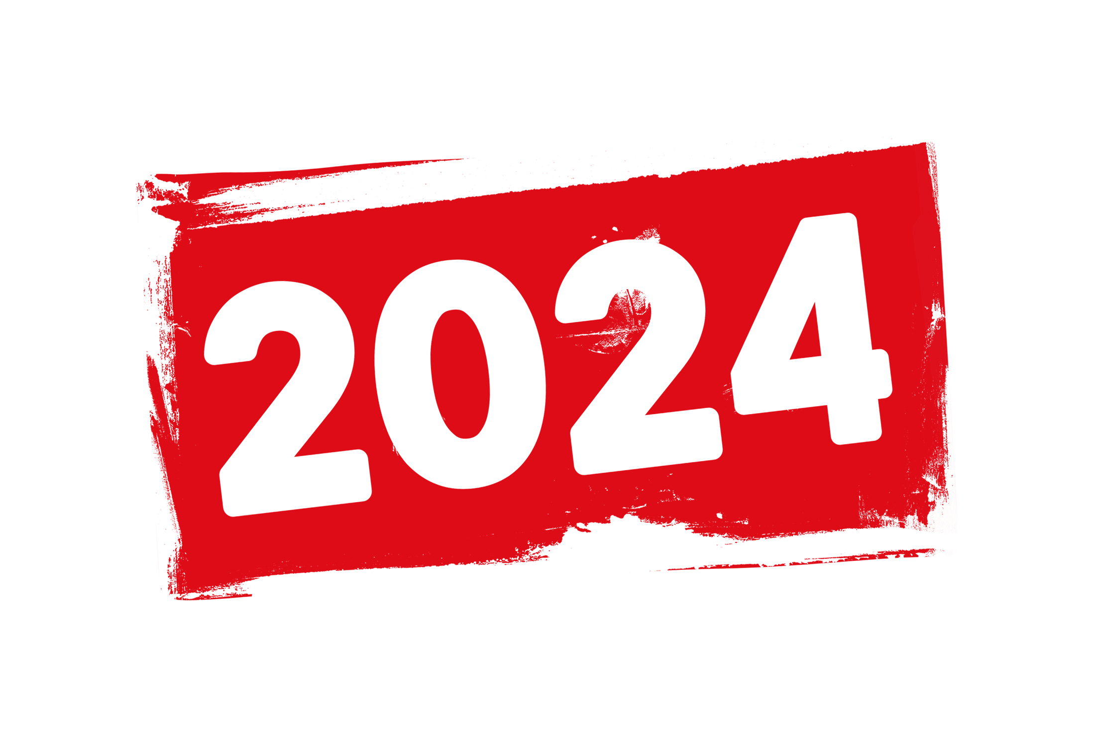 Grunge 2024 Label PNG And PSD - PSDstamps