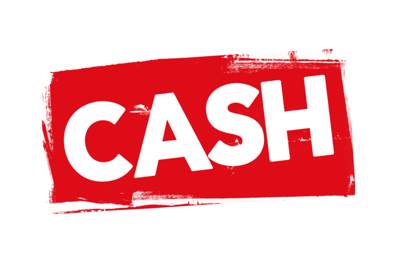 Grunge Cash Label PNG And PSD - PSDstamps