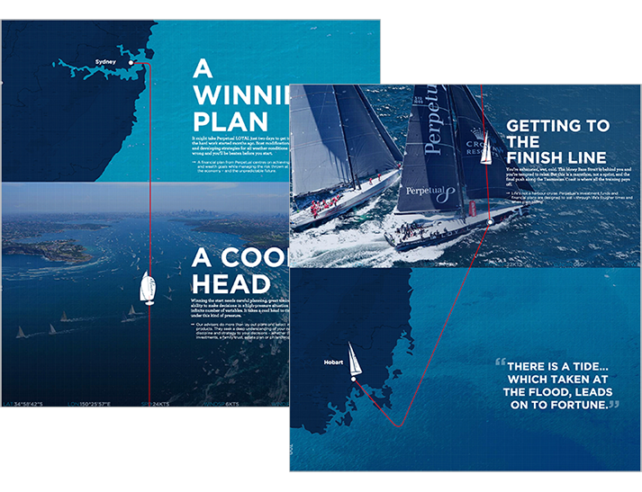 Perpetual Sydney-Hobart Promotional Campaign| RADAR Advertising Agency Sydney