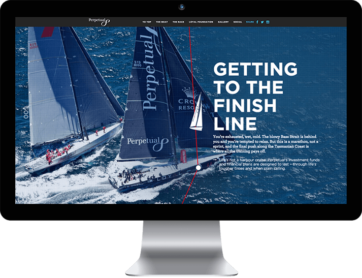 Perpetual Sydney-Hobart Promotional Campaign| RADAR Advertising Agency Sydney