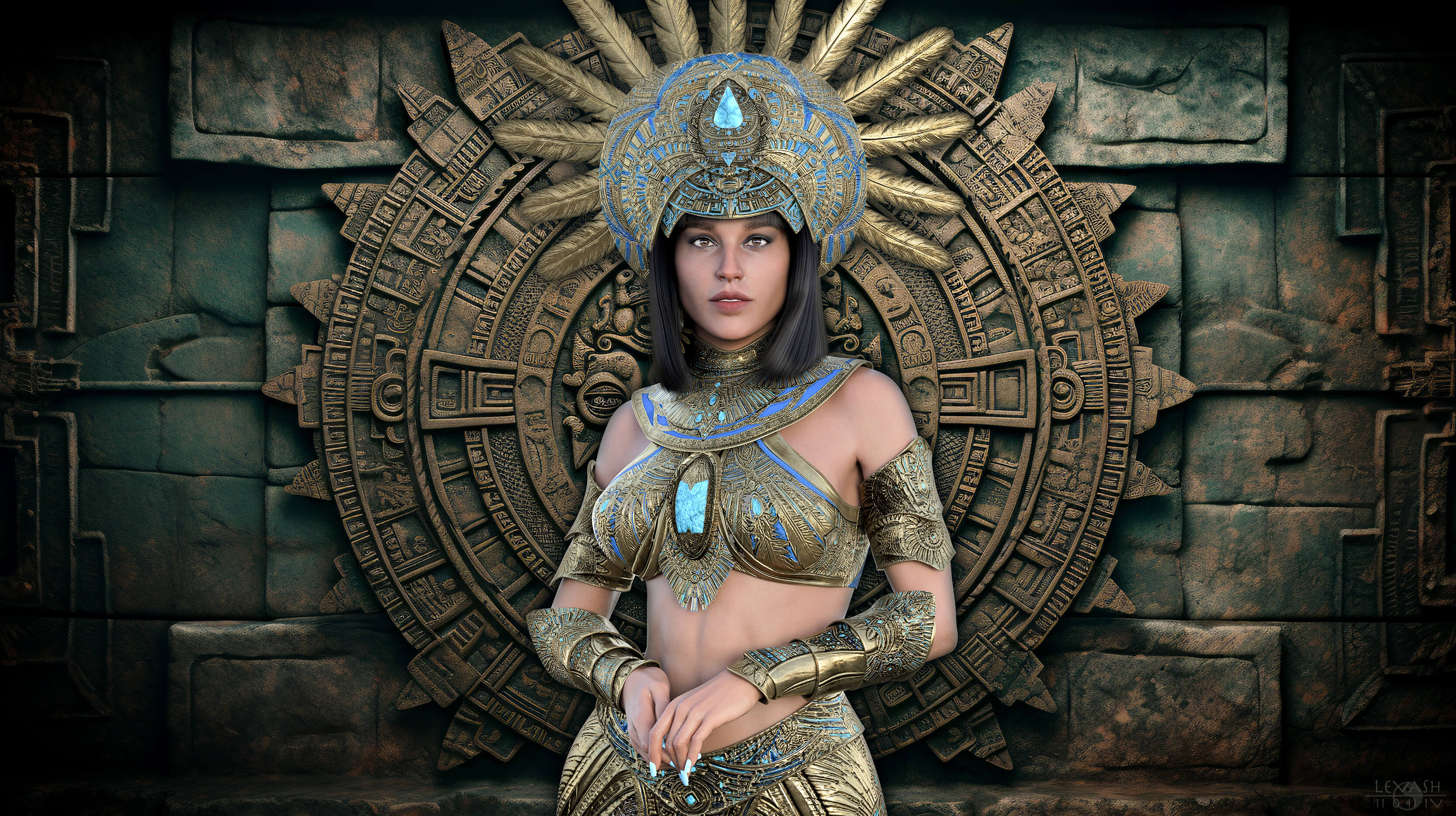 MAYA MAYA 3D Render, Digital Art By 3D4U2C