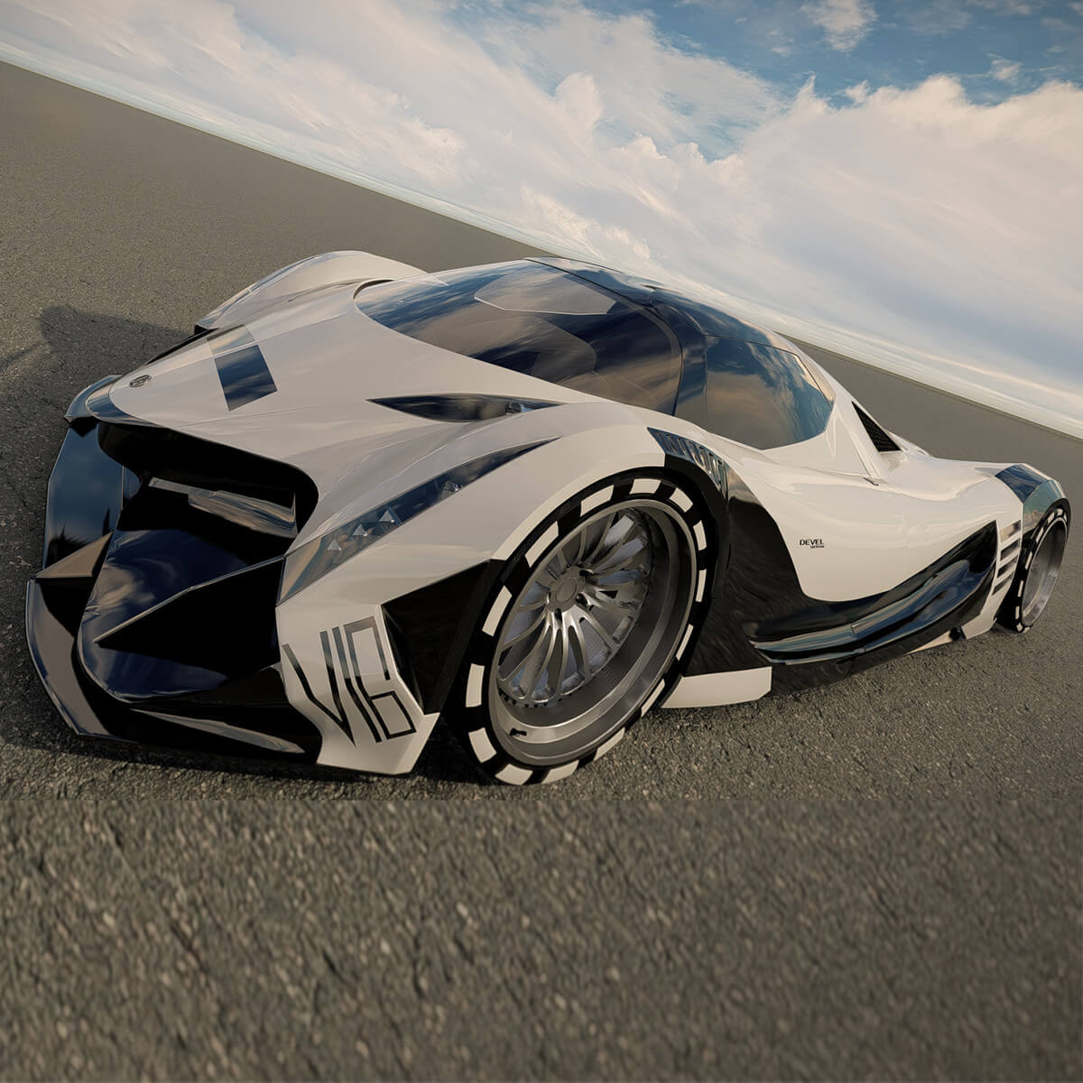 Devel Sixteen Prototype - 3D Model by AlphaGroup