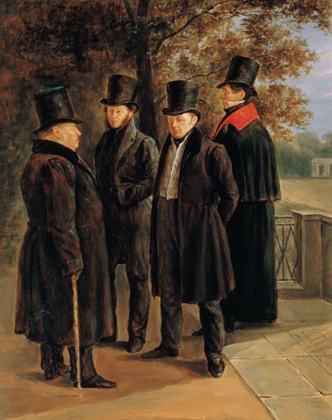 The Poets Aleksandr Pushkin (1799-1837), - Grigory Tchernezov