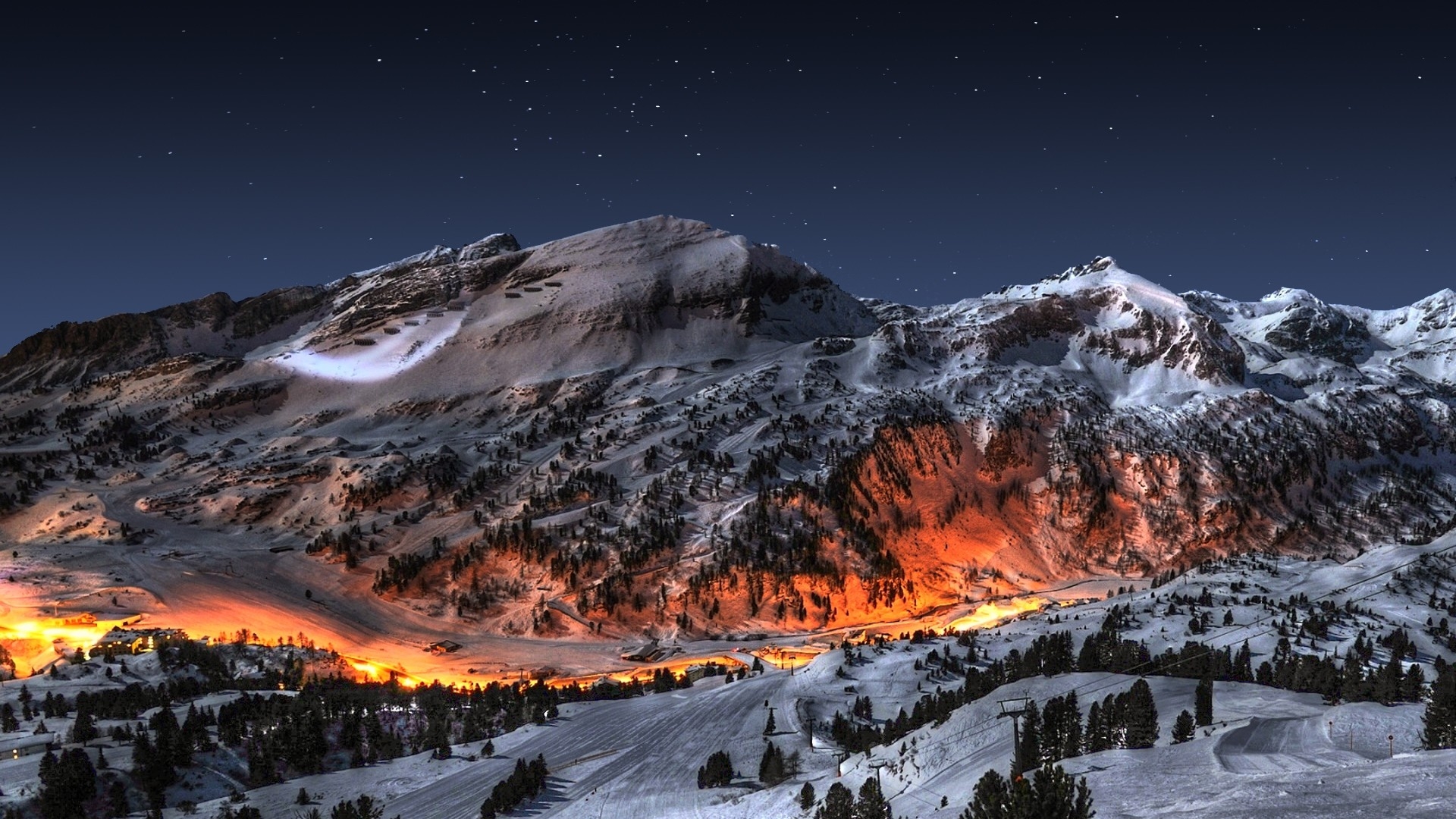 Snow Landscape Mountains Wallpaper Hd Nature Wallpape - vrogue.co