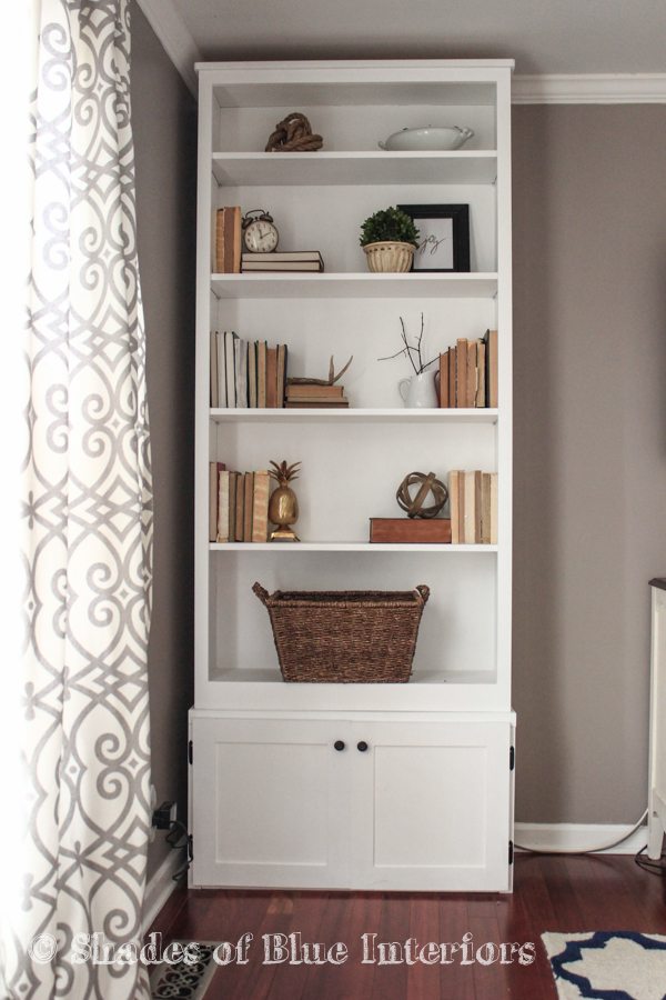 How to Convert Bookcases into Built-Ins