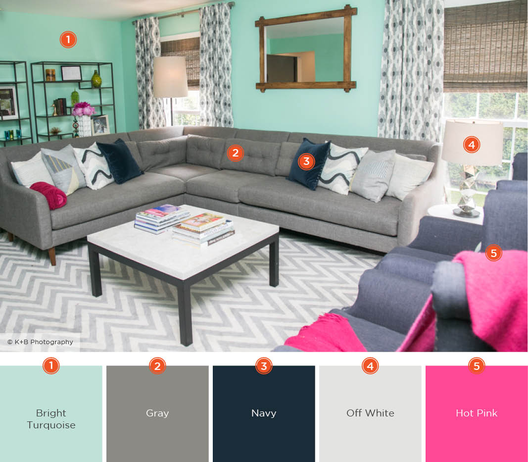 Living Room Ideas Color Schemes | Baci Living Room