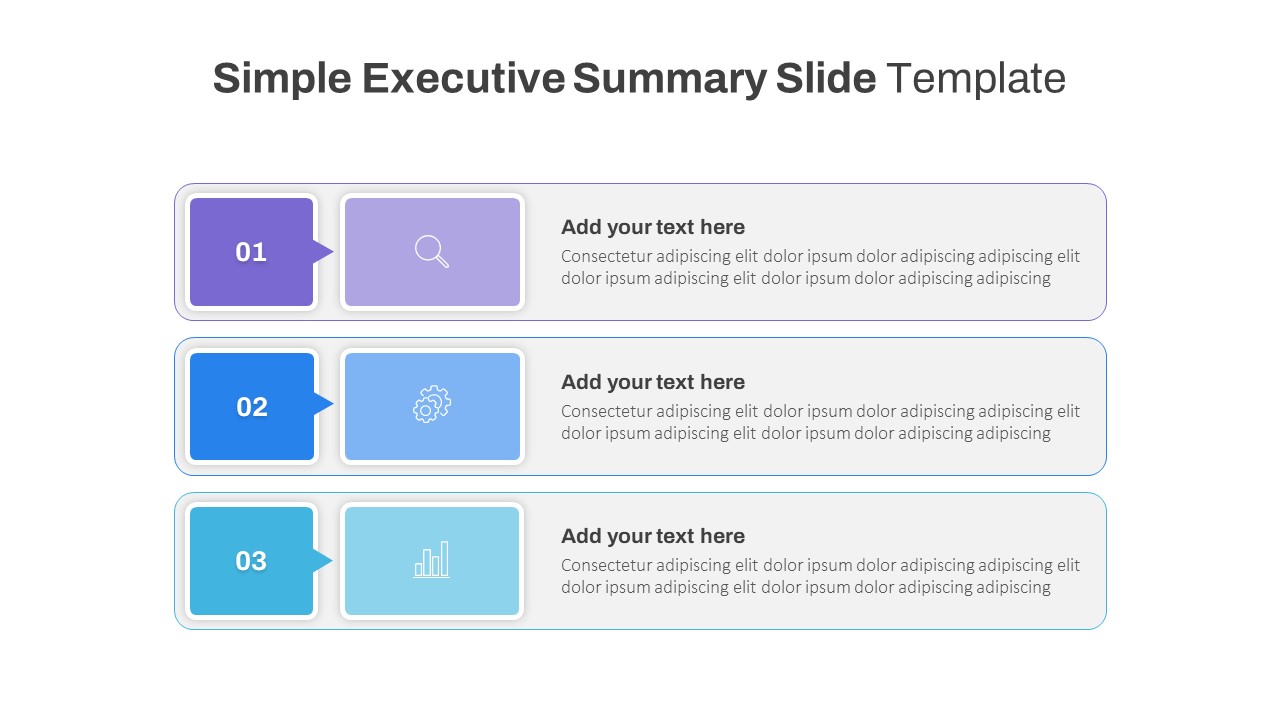 Executive Summary PowerPoint Template - SlideKit