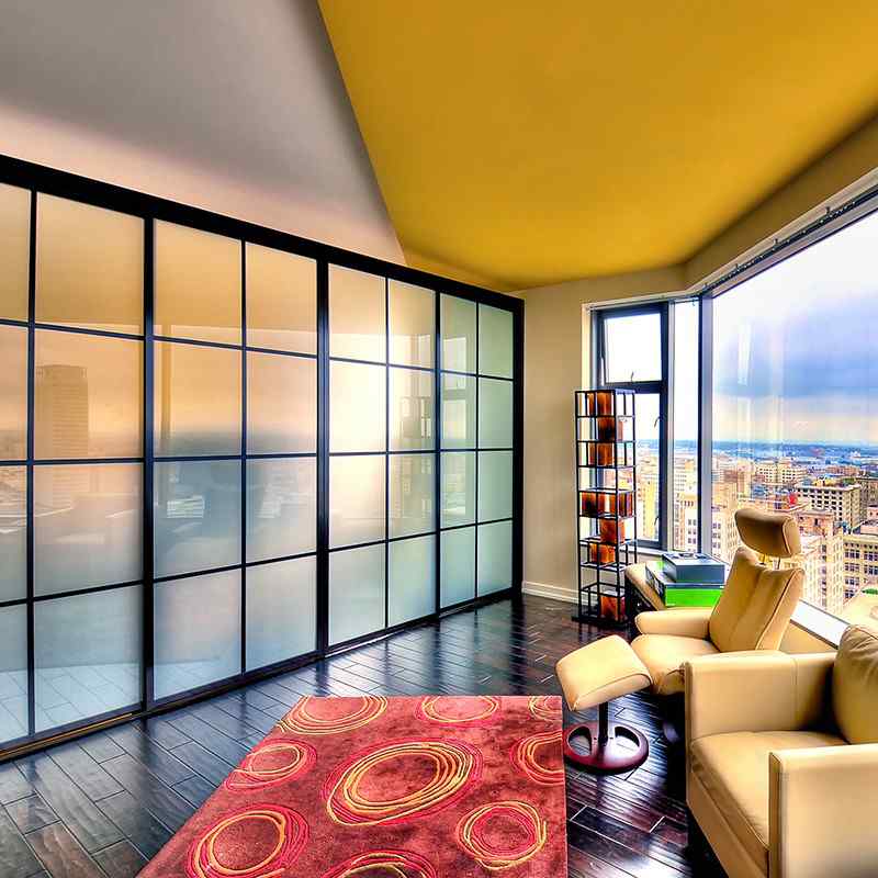 Living Room Divider Doors | Baci Living Room