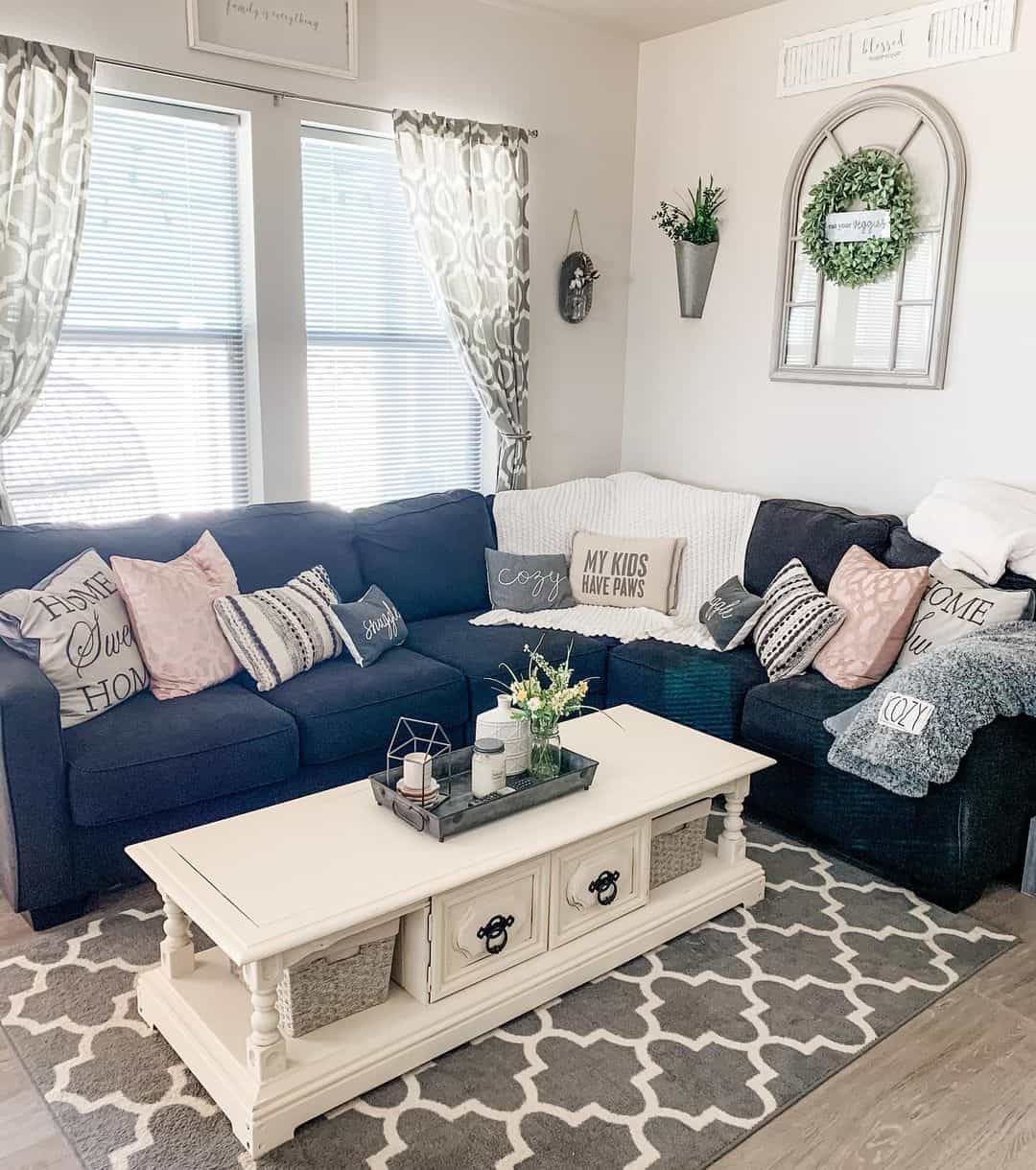 Living Room Black Sofa Interior Design Ideas - Infoupdate.org