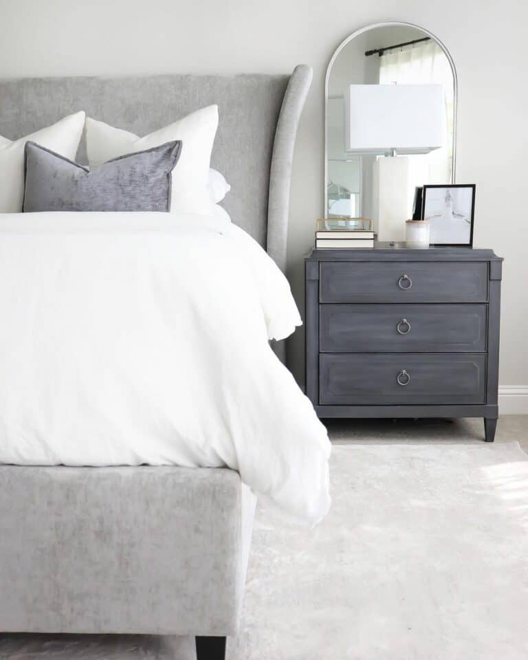 Arched Mirror Offers Nightstand Décor Ideas - Soul & Lane