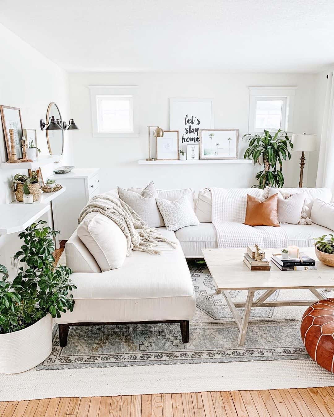 Chic And Cozy White Living Room Ideas - Soul & Lane