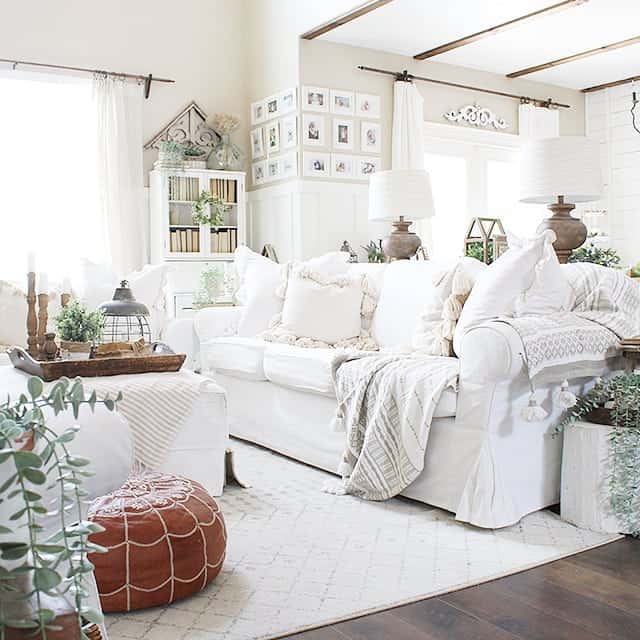 Farmhouse Boho Chic Living Room - Soul & Lane