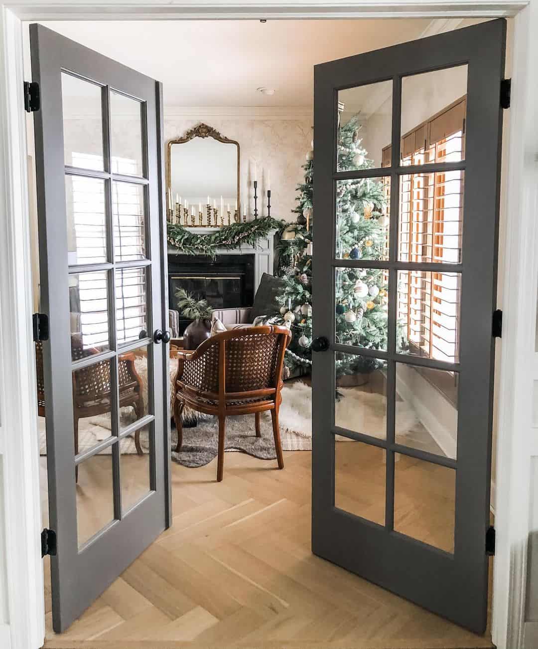 Kitchen Cabinets With Glass Doors On Both Sides at Marie Vaughan blog