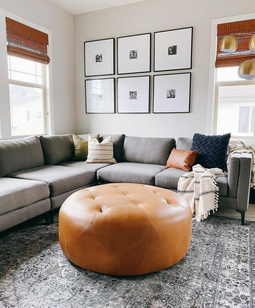 Black Frame Living Room Gallery Wall - Soul & Lane