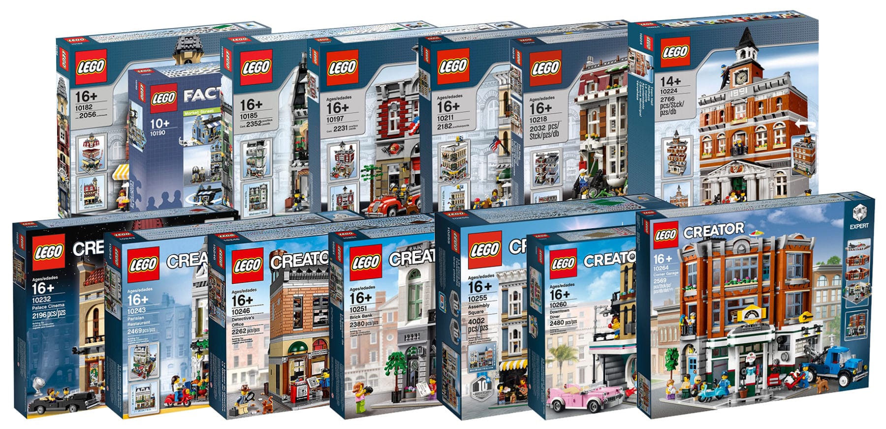 LEGO Modular Buildings: Alle Creator Expert Häuser Im Überblick