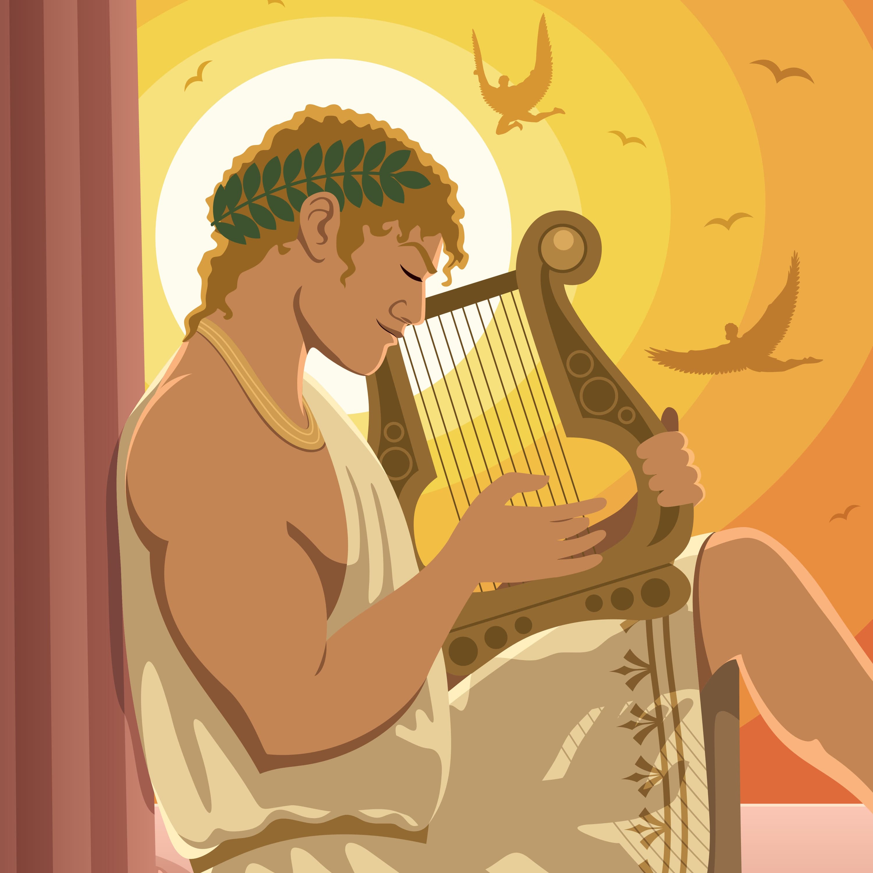 How Apollo Found His Lyre - Storynory