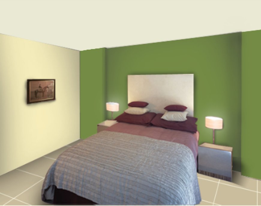 Two Colour Combination For Bedroom Walls | Best Colour Combinations for Bedroom Walls - Sunshine ...