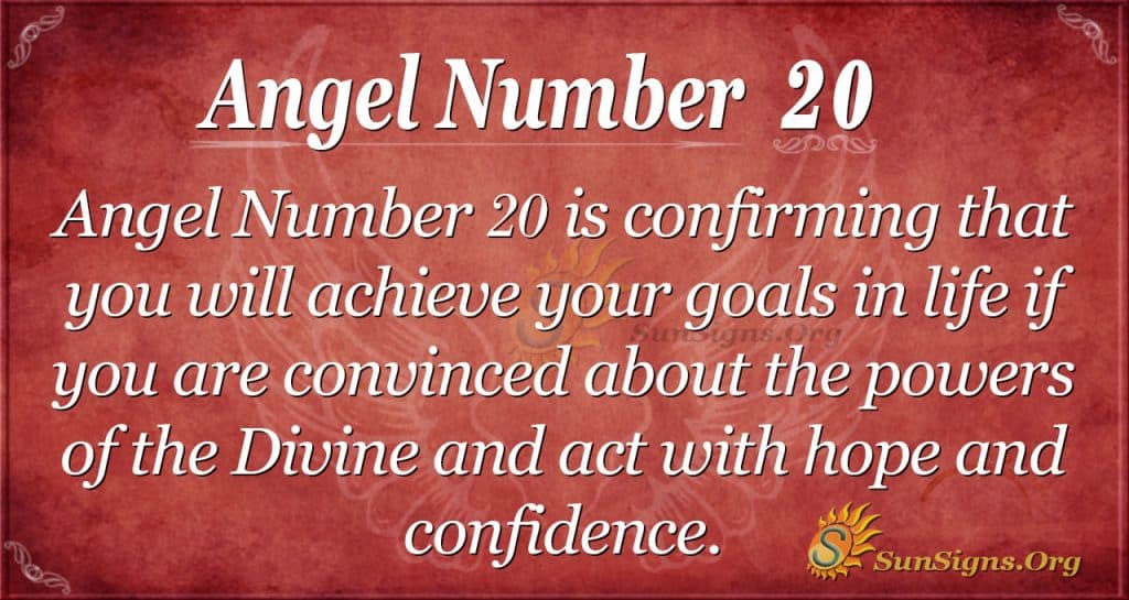 Angel Number 20 Meaning - Start Of Your Spiritual Journey - SunSigns.Org