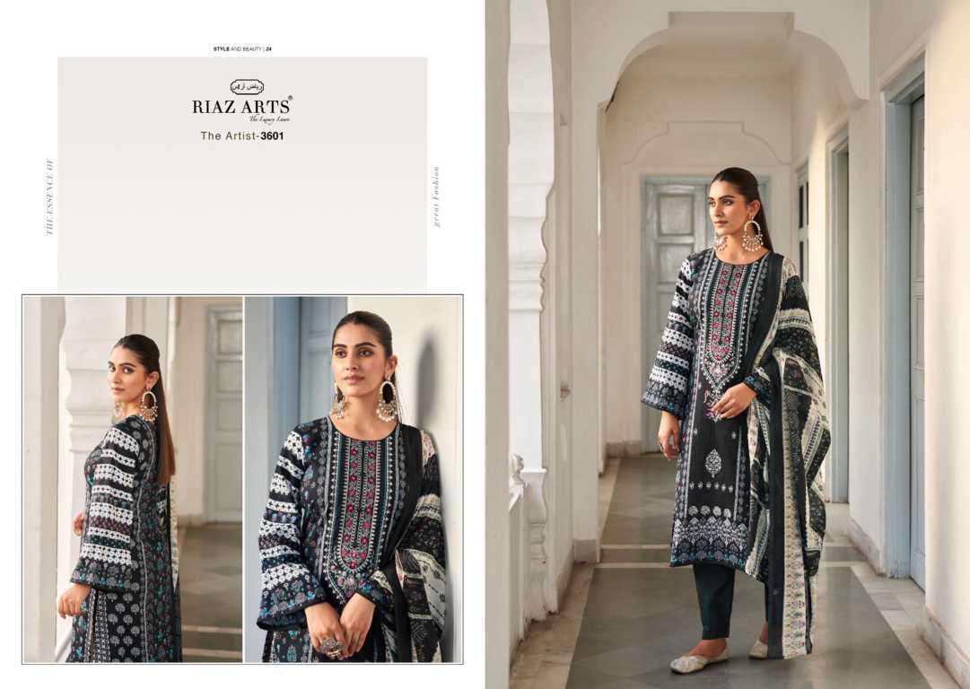 Riaz Arts The Artist Vol 2 By Mumtaz Arts Lawn Salwar Suit Catalog 8 Pcs - Suratfabric.com