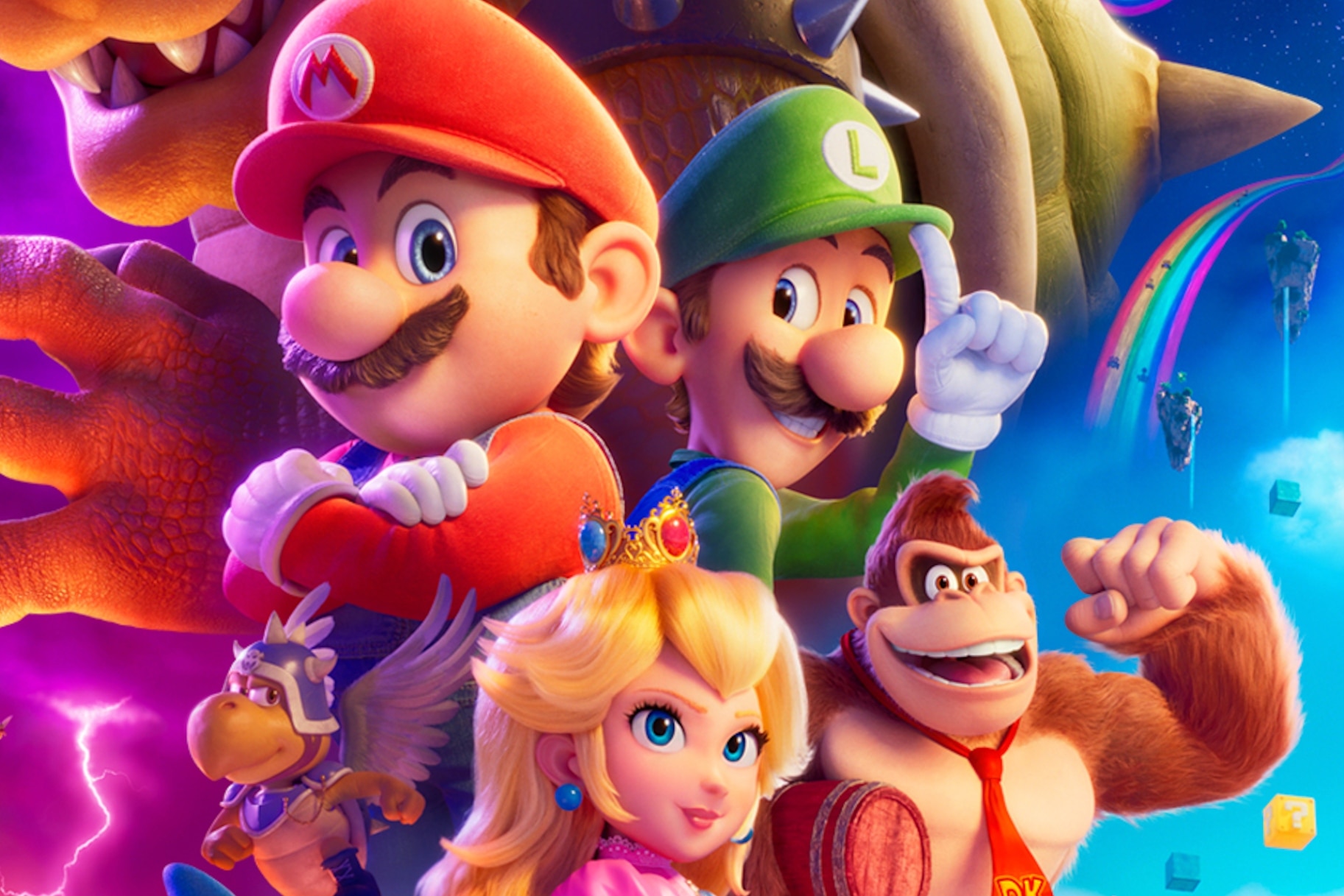 Super Mario Bros Movie Rainbow Road Poster | SYFY WIRE