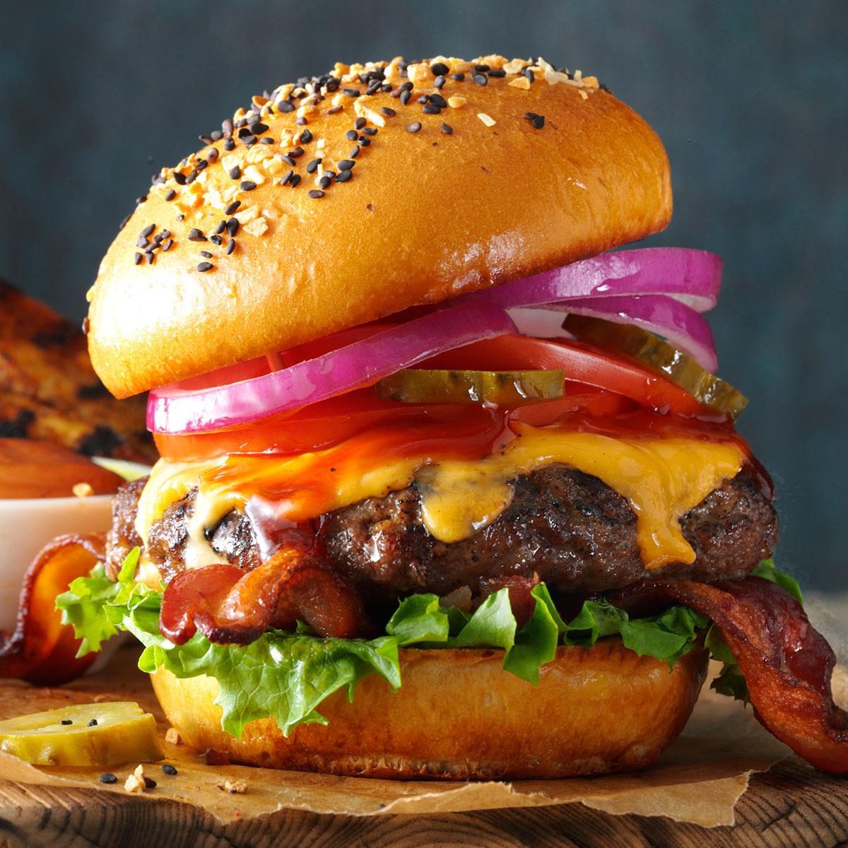 Barbecued Burgers Recipe: How To Make It| Taste Of Home