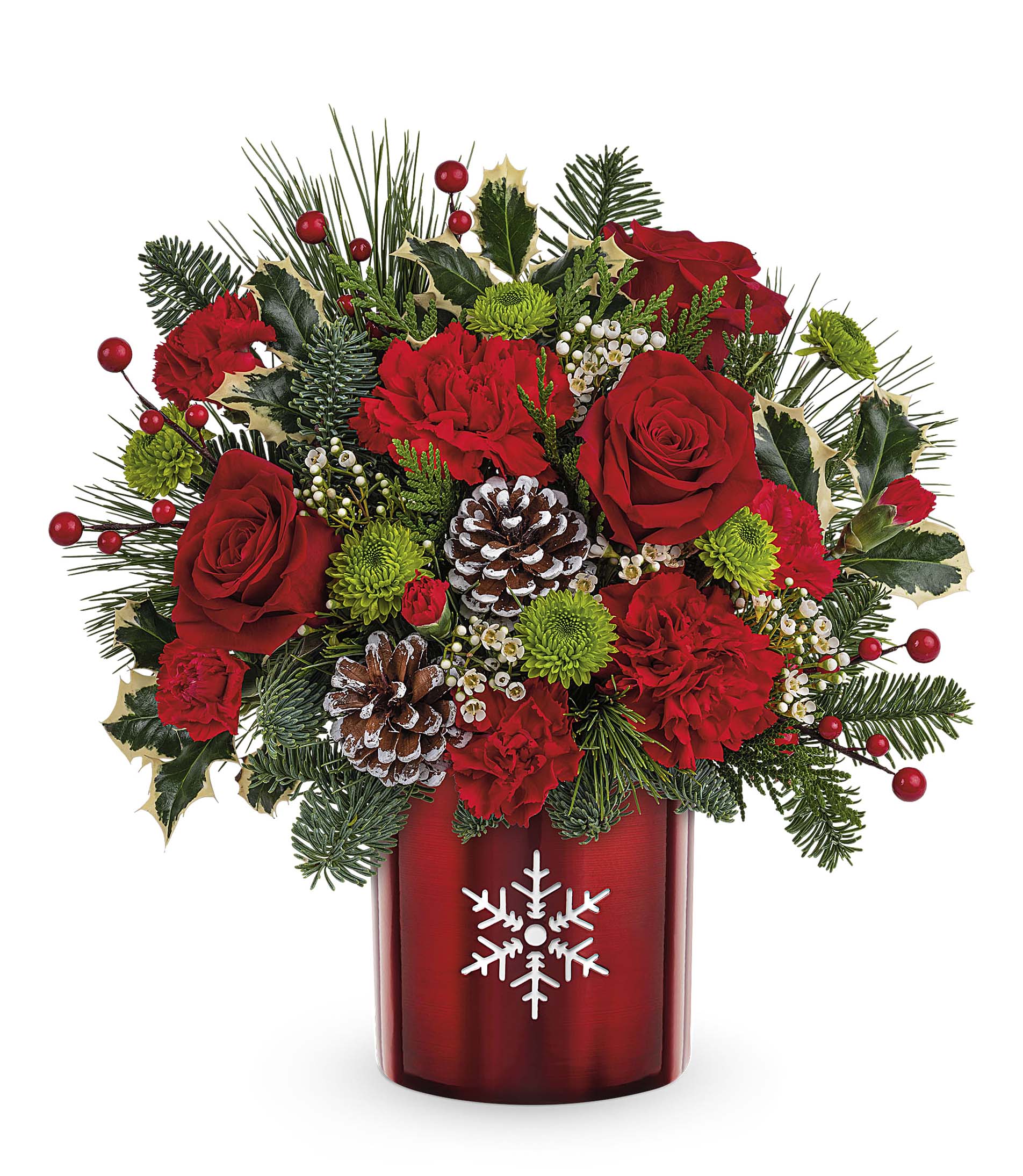 Stunning Snowflakes Bouquet - Terrafolia Flowers
