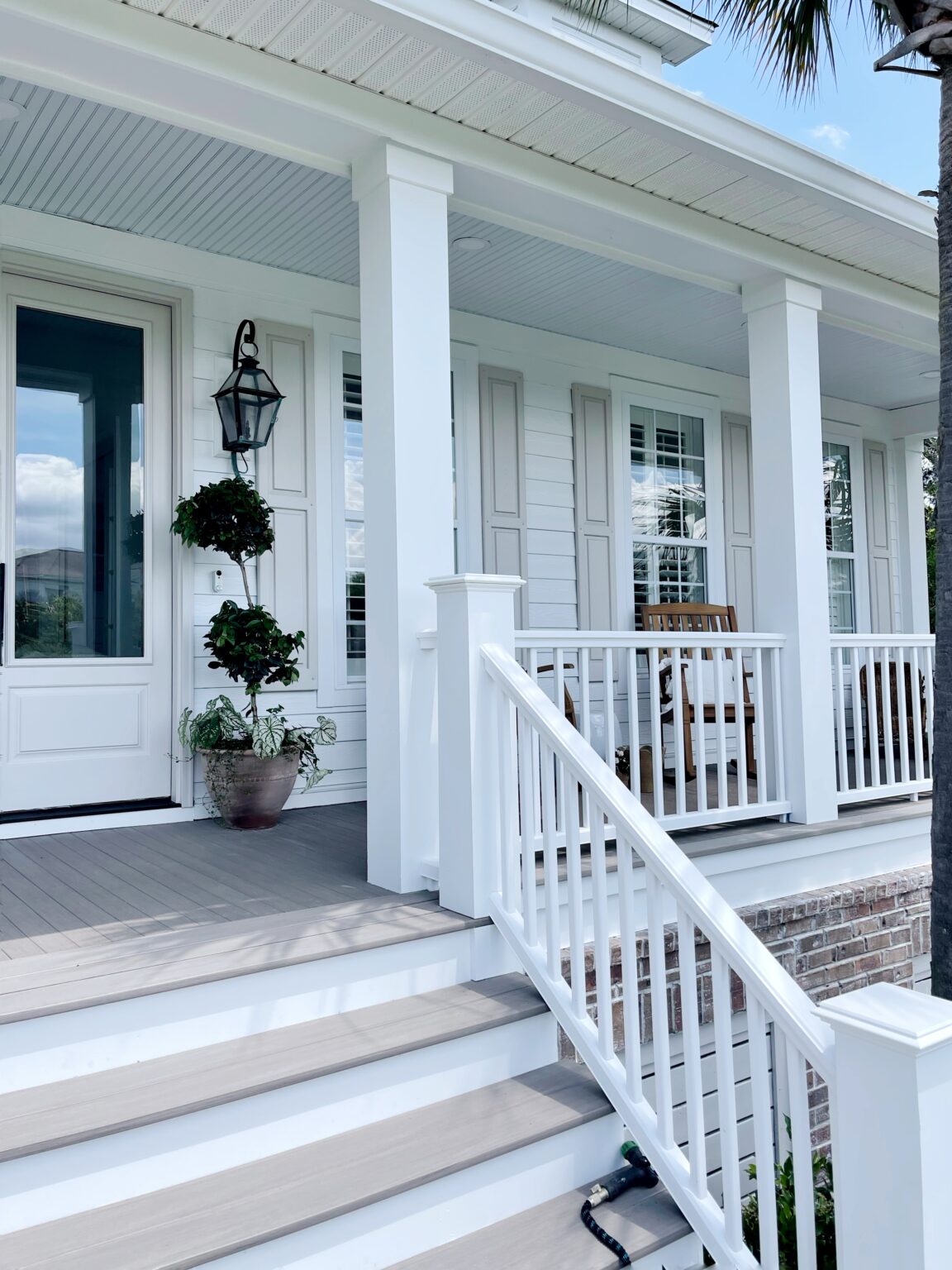 Limewashing Brick| The Coastal Oak