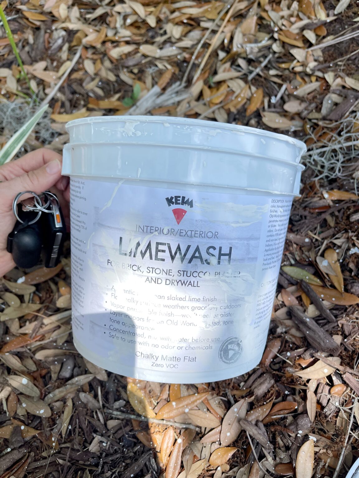 Limewashing Brick| The Coastal Oak