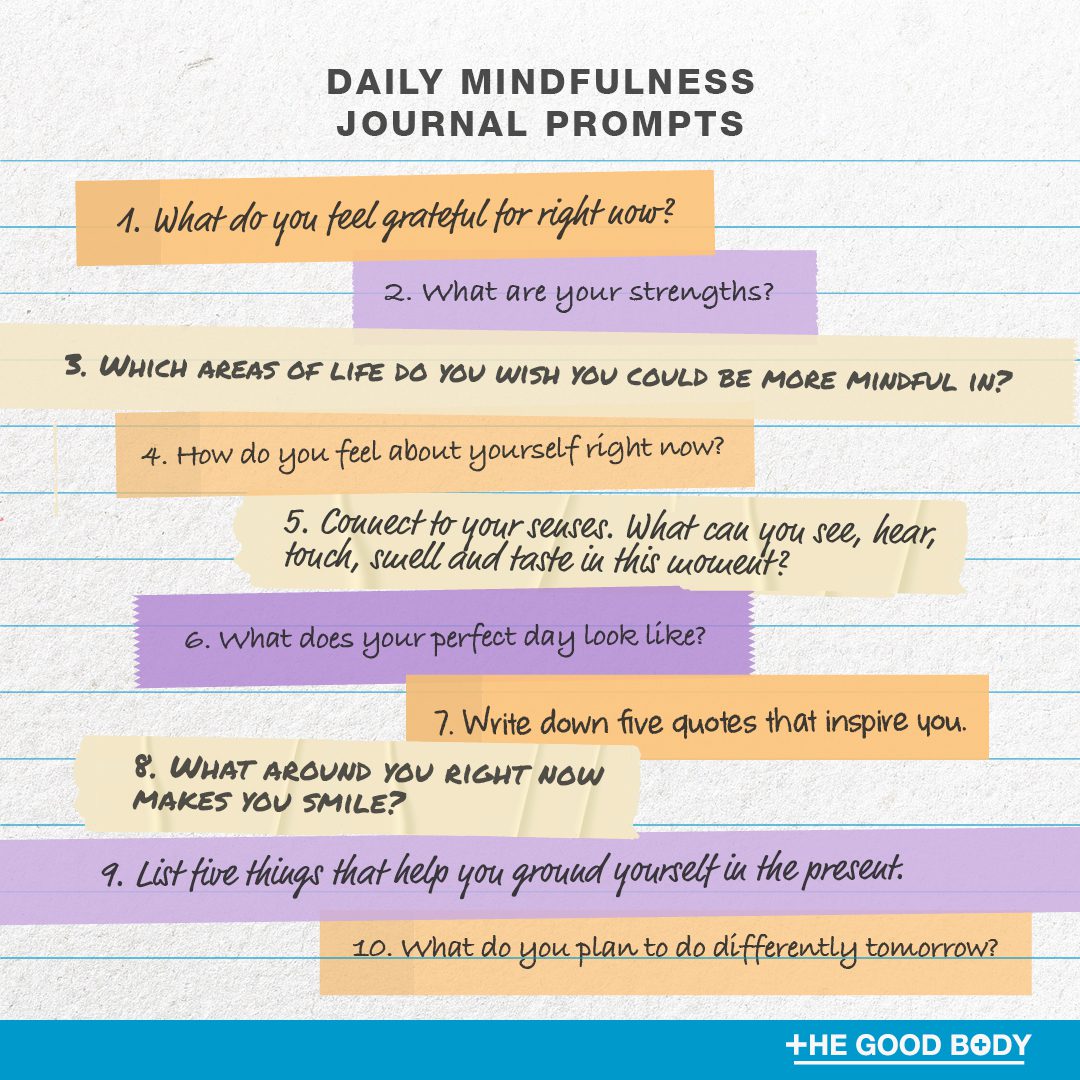 25 Journal Prompts for Mindfulness: Live a More Mindful Life