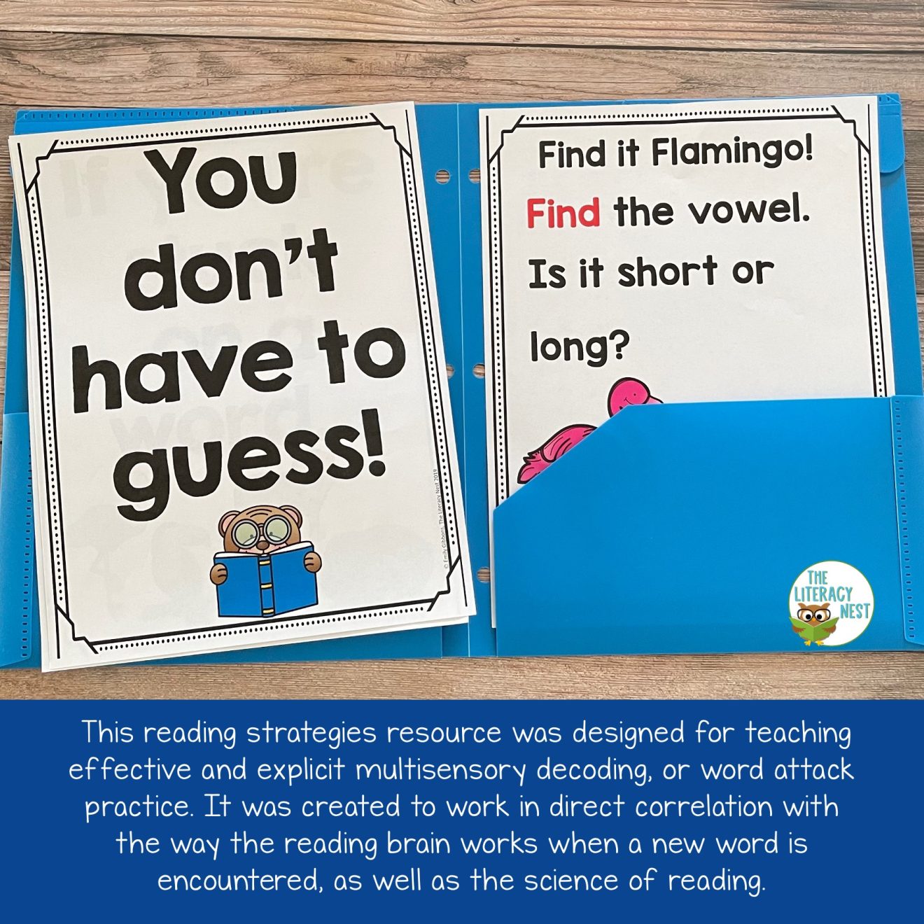 Decoding Reading Strategies Posters, Bookmarks, and Notecards for Science of Reading - The ...