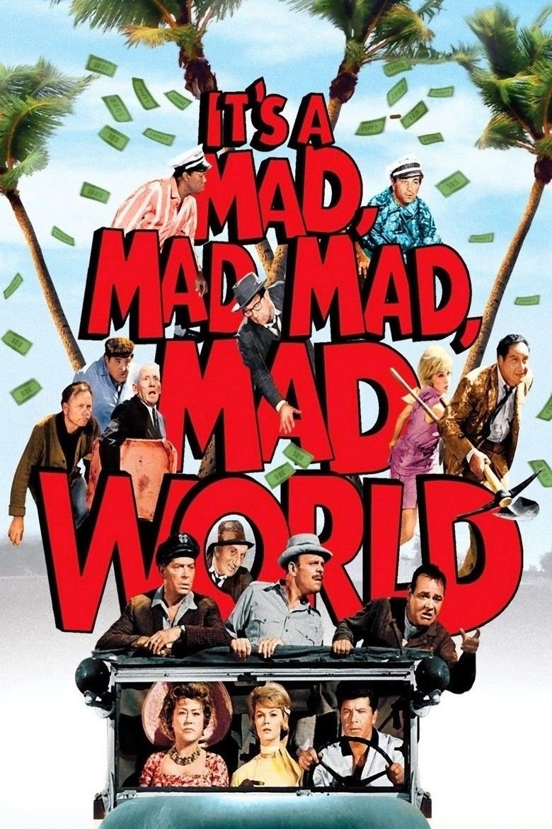 It&#39;s A Mad, Mad, Mad, Mad World (1963) - Posters — The Movie Database (TMDB)