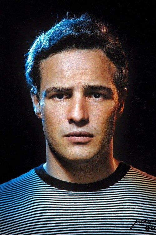 Young Marlon Brando Color