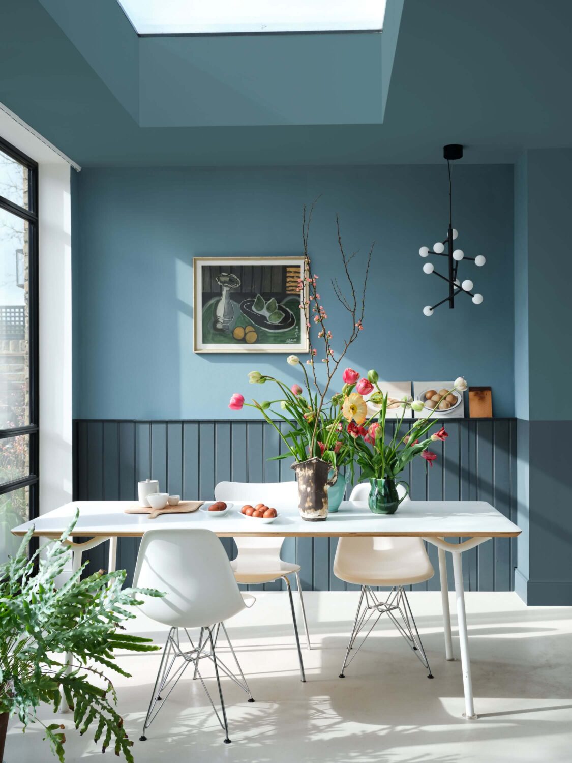 Dining Room Two Tone Paint Ideas