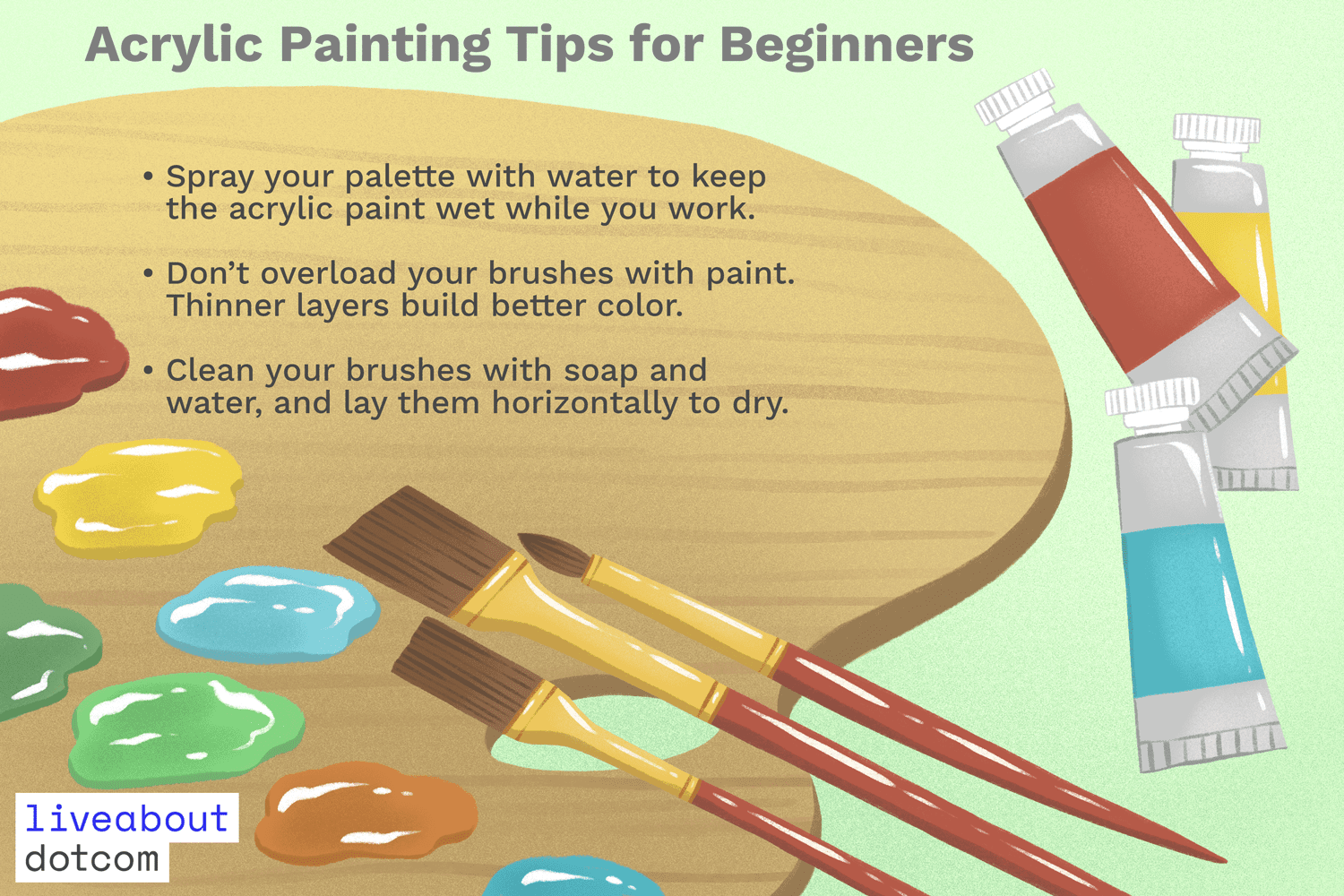 Acrylic Painting Tips For Beginners