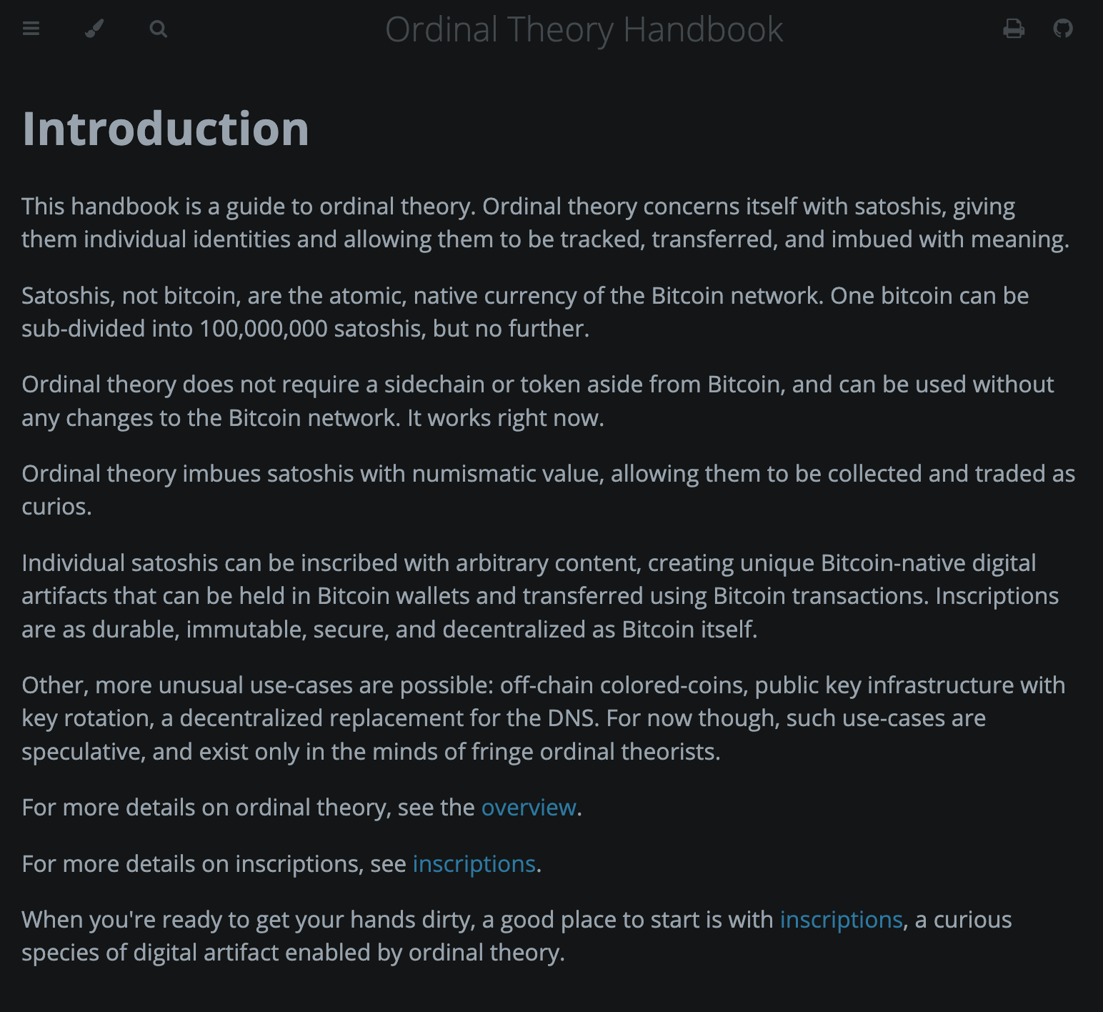 The Ordinal Theory Handbook Released!