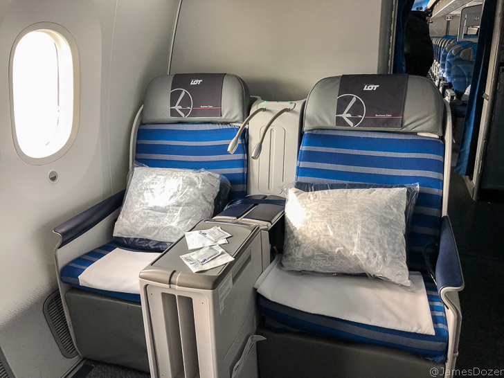 LOT Polish Airlines Business Class And Premium Economy Review On Boeing 787 Dreamliner