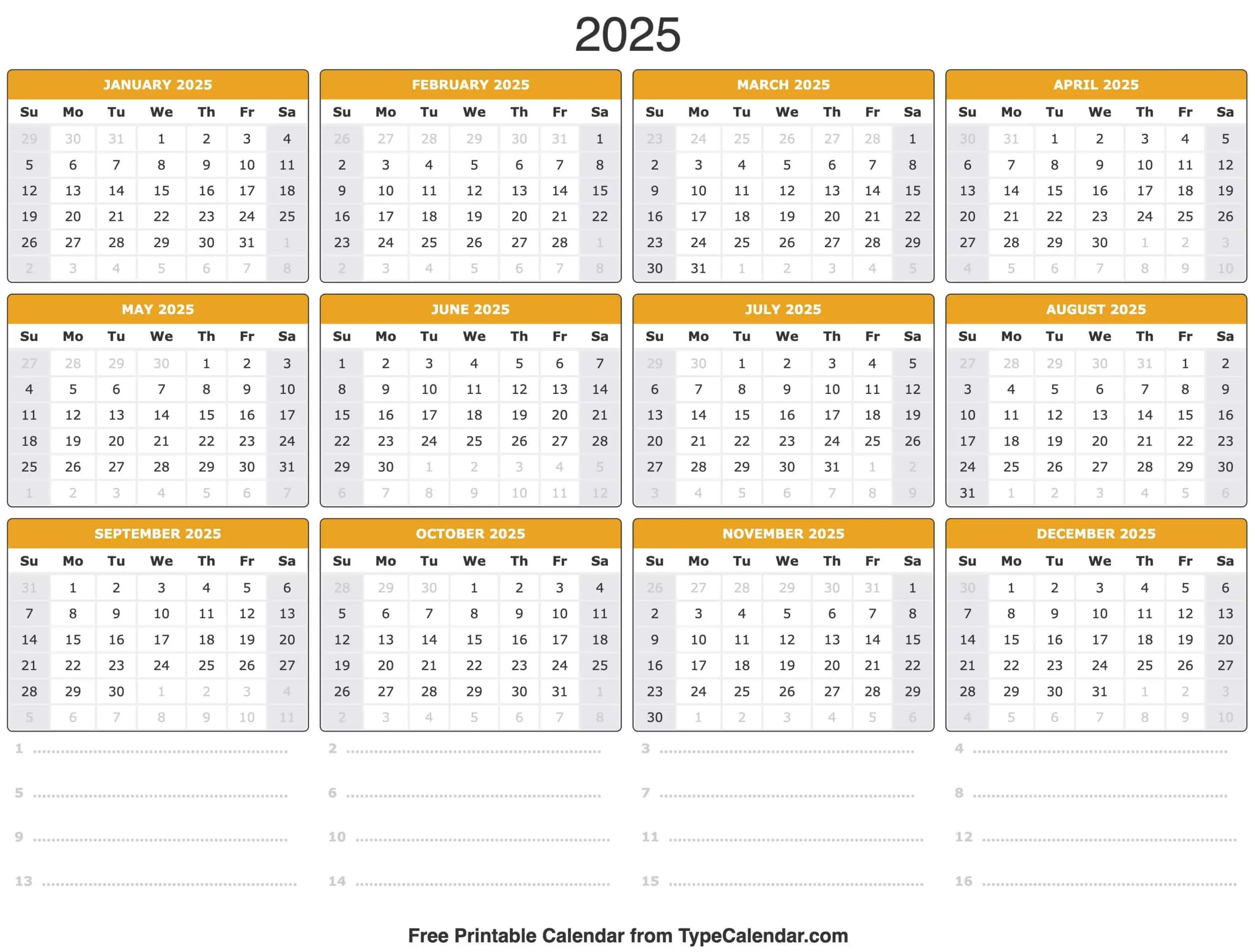 2025 Printable Calendar One Page Word Online Tool - Hettie Gertrude